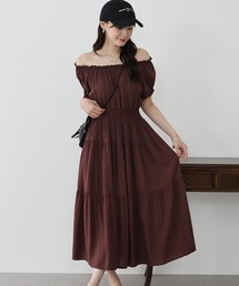 ペイズリー柄　マキシ丈ワンピース 茶色ブラウン 未使用 ZARA ザラ ヴィンテージ風ペイズリー柄マキシ丈ワンピース