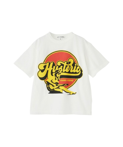 JOEY HYSTERIC(ジョーイヒステリック)の「HYSTERIC SOUND STUDIO Tシャツ(Tシャツ/カットソー・キッズ・ブラック/ホワイト系その他2・SMALL/MEDIUM)」の2枚目の写真
