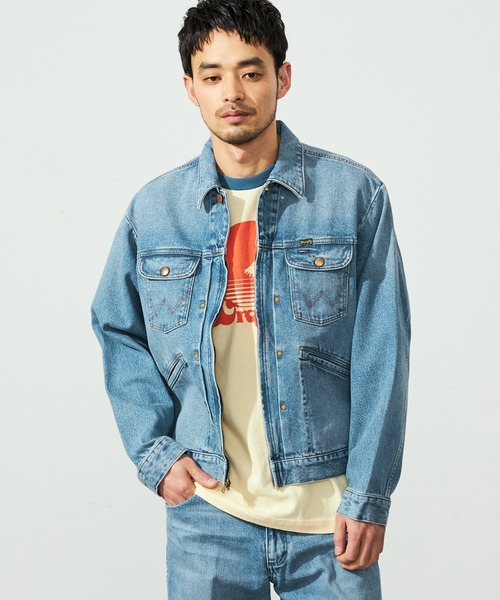 Wrangler ラングラー 復刻 24MJZ デニムジャケット M Wrangler】70's US ORIGINALS 復刻モデル / 24MJZ デニム