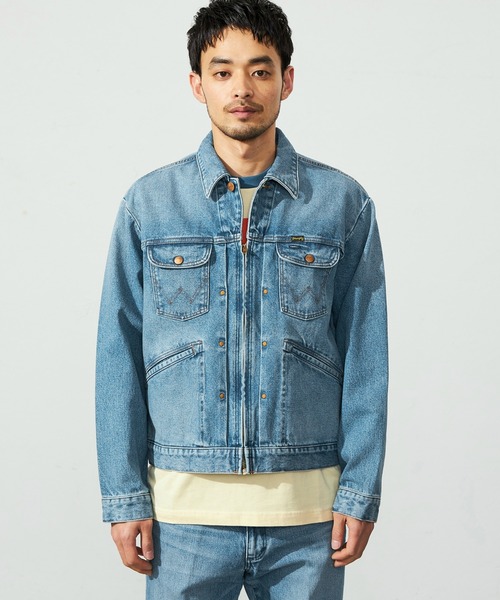 Wrangler デニムジャケット24MJZ セール】 【別注】Wrangler 24MJZ クリアツイル Gジャン （G