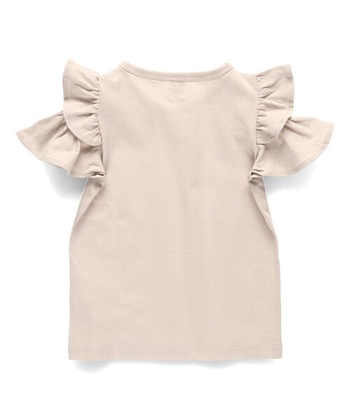 DRC branshes（ディーアールシーブランシェス）の「【WEB限定/DRC/綿100％】肩あきフリル半袖Tシャツ（Tシャツ/カットソー・キッズ・ブルーグレー/その他1/その他2/ブラック/ラベンダー/ピンク・150/140/90/120/100/110/130）」の17枚目の写真
