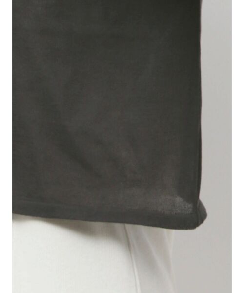 Ungrid（アングリッド）の「Vネックシアーショートニットカーデ（カーディガン/ボレロ・レディース・その他1/チャコールグレー/ライトグレー・FREE）」の10枚目の写真