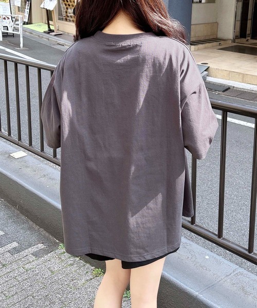 INGNI（イング）の「ベアモチーフTシャツ（Tシャツ/カットソー・レディース・オフホワイト/スミクロ/オートミール・M）」の13枚目の写真