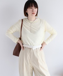 cepo | シアークルーネックプルオーバー(Tシャツ/カットソー)