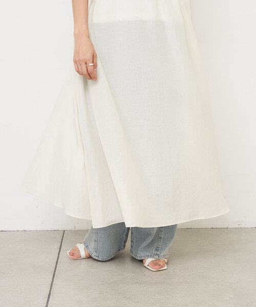 BEARDSLEY（ビアズリー）の「シアーロングジレ（ベスト・レディース・ブラック/アイボリー・FREE）」の20枚目の写真