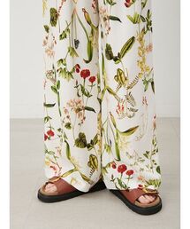 ミラオーウェン　ボタニカル柄ウエストゴムイージーパンツ Mila Owen（ミラオーウェン）の「ボタニカル柄ウエストゴム