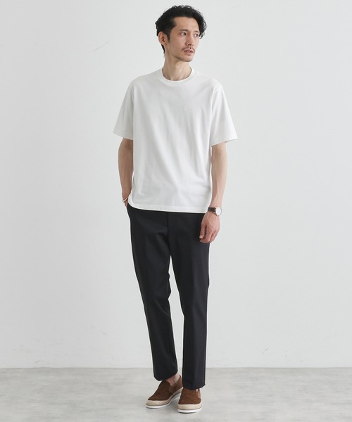 TAKEO KIKUCHI（タケオキクチ）の「【LIMITED】ストレッチ チノパンツ（スラックス・メンズ・ブラック/カーキ/ネイビー/ベージュ・05/04/03/02/01）」の12枚目の写真