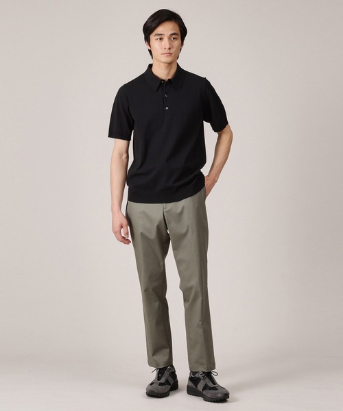 TAKEO KIKUCHI（タケオキクチ）の「【LIMITED】ストレッチ チノパンツ（スラックス・メンズ・ブラック/カーキ/ネイビー/ベージュ・05/04/03/02/01）」の16枚目の写真