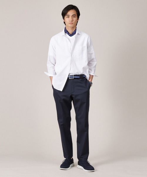 TAKEO KIKUCHI（タケオキクチ）の「【LIMITED】ストレッチ チノパンツ（スラックス・メンズ・ブラック/カーキ/ネイビー/ベージュ・05/04/03/02/01）」の15枚目の写真