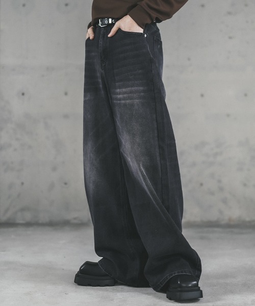 パンツ XTONZ XP238 Vintage Washed Domingo Denim Pants BLACK XP238DK Domingo（ドミンゴ）公式オンラインショップ