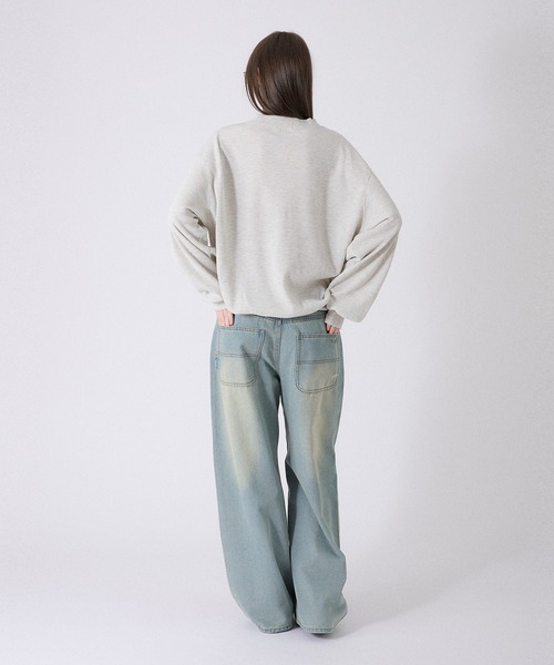 ONCILY(オンシェリー)の「HENRY NECK THERMAL LONG T-SHIRT /ヘンリーネックサーマルロンT(Tシャツ/カットソー・メンズ・ブラック/ネイビー/杢グレー・SMALL/MEDIUM/LARGE)」の9枚目の写真