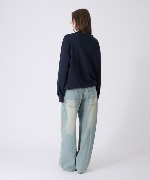 HENRY NECK THERMAL LONG T-SHIRT /ヘンリーネックサーマルロンT