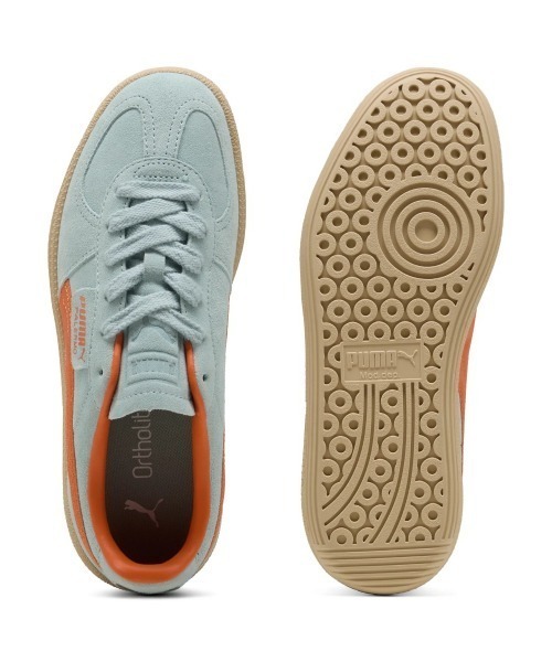 PUMA（プーマ）の「PUMA PALERMO（プーマ パレルモ）（スニーカー・メンズ・ブルー系/スカイブルー/イエロー系・23cm/24cm/24.5cm/25cm/23.5cm/25.5cm/29cm/26cm/26.5cm/27cm/27.5cm/28cm/28.5cm）」の5枚目の写真