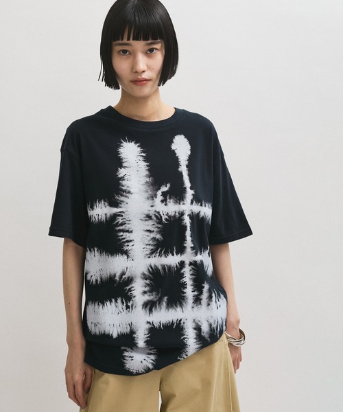 ADAM ET ROPE'(アダムエロペ)の「【Wild Animals(ワイルド アニマルズ)】T-Shirt(Tシャツ/カットソー・レディース・ブラック・X-SMALL)」の4枚目の写真
