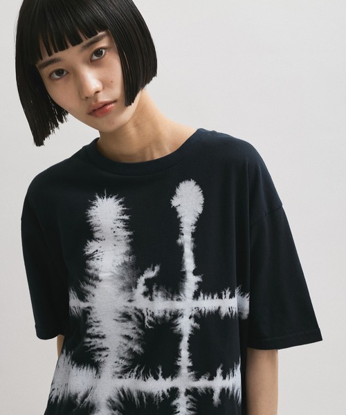 ADAM ET ROPE'(アダムエロペ)の「【Wild Animals(ワイルド アニマルズ)】T-Shirt(Tシャツ/カットソー・レディース・ブラック・X-SMALL)」の6枚目の写真