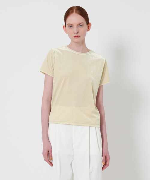 Steven Alan（スティーブンアラン）の「＜Steven Alan＞ベロア Tシャツ
