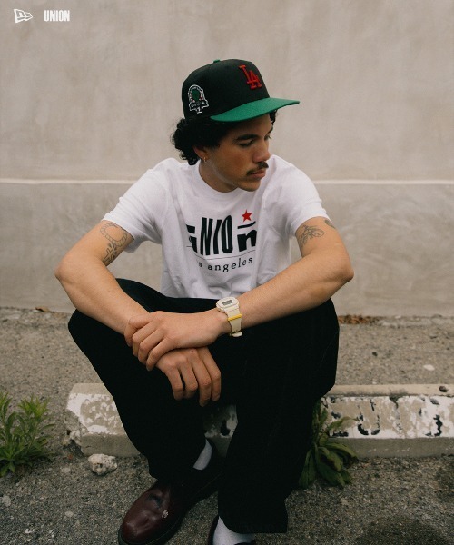 UNION（UNION TOKYO）（ユニオン）の「UNION TOKYO DUO TEE ユニオントーキョー Tシャツ（Tシャツ/カットソー・メンズ・ホワイト/グリーン系その他・SMALL/LARGE/MEDIUM/X-LARGE/XX-LARGE）」の15枚目の写真