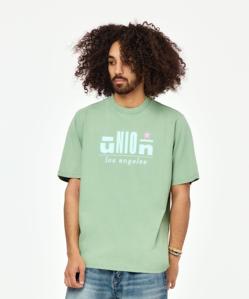 UNION（UNION TOKYO）（ユニオン）の「UNION TOKYO DUO TEE ユニオントーキョー Tシャツ（Tシャツ/カットソー・メンズ・ホワイト/グリーン系その他・SMALL/LARGE/MEDIUM/X-LARGE/XX-LARGE）」の18枚目の写真