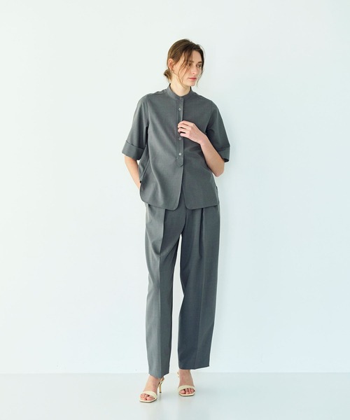 N.O.R.C(ノーク)の「ウォッシャブルバレルパンツ【CLEAN MOTION】(その他パンツ・レディース・ネイビー/チャコール/ブラウン/ブラック・M/S)」の22枚目の写真