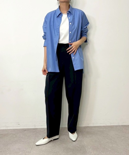N.O.R.C(ノーク)の「ウォッシャブルバレルパンツ【CLEAN MOTION】(その他パンツ・レディース・ネイビー/チャコール/ブラウン/ブラック・M/S)」の8枚目の写真