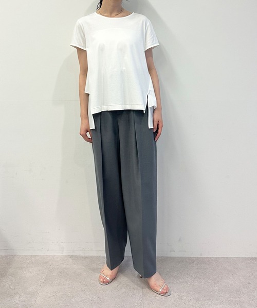 N.O.R.C(ノーク)の「ウォッシャブルバレルパンツ【CLEAN MOTION】(その他パンツ・レディース・ネイビー/チャコール/ブラウン/ブラック・M/S)」の16枚目の写真