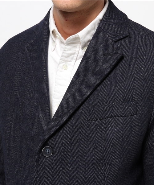 Marcel Lassance double chester coat BLK