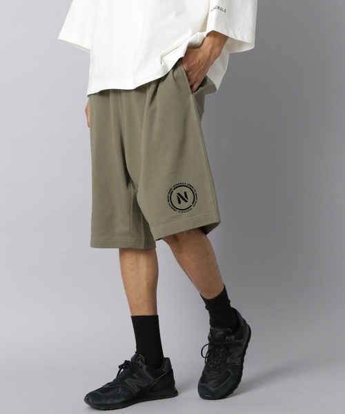 NUMERALS（ヌメラルズ）の「【NUMERALS】ライトスウェットショーツ（スウェットパンツ・メンズ・グレー/ブラック/カーキ・MEDIUM/LARGE）」の17枚目の写真