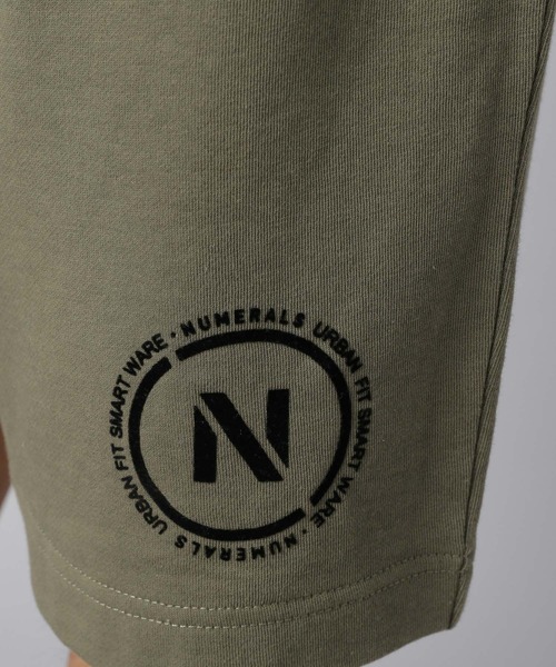 NUMERALS（ヌメラルズ）の「【NUMERALS】ライトスウェットショーツ（スウェットパンツ・メンズ・グレー/ブラック/カーキ・MEDIUM/LARGE）」の5枚目の写真