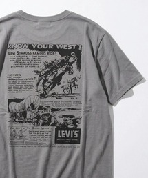 Levi's | 2026SS Levi's/リーバイス RELAXED FIT オーバーサイズ ワンポイントロゴ バックプリント 半袖Tシャツ レディース メンズ(Tシャツ/カットソー)
