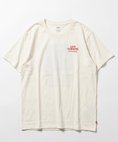 Levi's(リーバイス)の「2026SS Levi's/リーバイス RELAXED FIT オーバーサイズ ワンポイントロゴ バックプリント 半袖Tシャツ レディース メンズ(Tシャツ/カットソー・メンズ・ホワイト/ブルー/チャコール/ホワイト系その他/ホワイト系その他2・M/L/XL)」の7枚目の写真