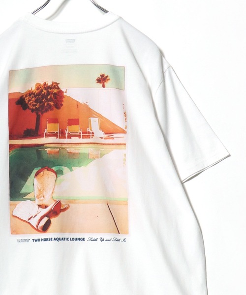 Levi's(リーバイス)の「2026SS Levi's/リーバイス RELAXED FIT オーバーサイズ ワンポイントロゴ バックプリント 半袖Tシャツ レディース メンズ(Tシャツ/カットソー・メンズ・ホワイト/ブルー/チャコール/ホワイト系その他/ホワイト系その他2・M/L/XL)」の22枚目の写真