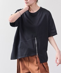 イレヘムファスナーTシャツ