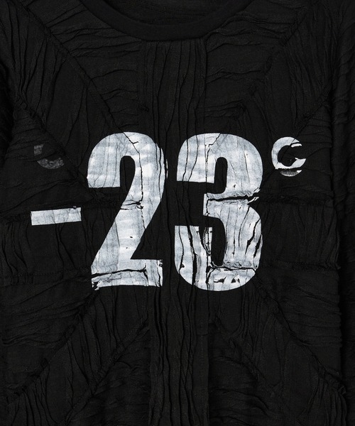 BEEDEN（ビーデン）の「NUMBERING CONNECTION TOPS（Tシャツ/カットソー・レディース・グレー/ブラック・FREE）」の10枚目の写真