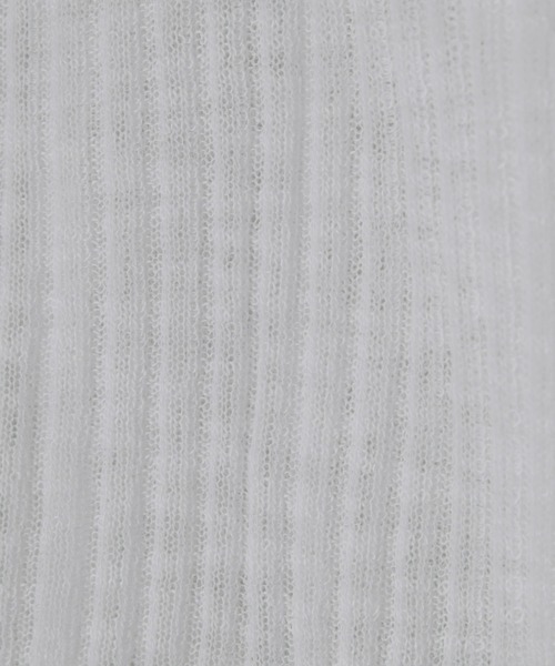 Olu.（オルドット）の「コンパクトシアーカーディガン（カーディガン/ボレロ・レディース・アイボリー/ライトグレー・FREE）」の18枚目の写真