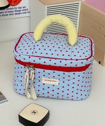 DEVICE（デバイス）の「ハート キルティング マルチ メイクポーチ（ポーチ）」