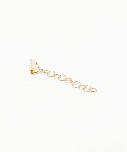 TOMORROWLAND （トゥモローランド）の「【別注】pascale lion Short Chain ゴールドイヤリング（イヤリング・レディース・ゴールド・FREE）」の3枚目の写真