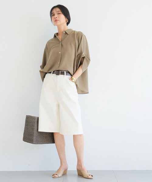 BARNYARDSTORM（バンヤードストーム）の「BARNYARDSTORM / デニムハーフパンツ  / マシンウォッシャブル（デニムパンツ・レディース・ブラック/ホワイト・M/S）」の20枚目の写真