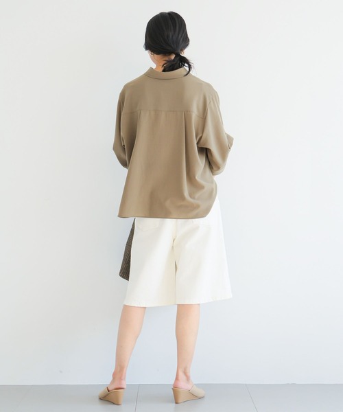 BARNYARDSTORM（バンヤードストーム）の「BARNYARDSTORM / デニムハーフパンツ  / マシンウォッシャブル（デニムパンツ・レディース・ブラック/ホワイト・M/S）」の22枚目の写真