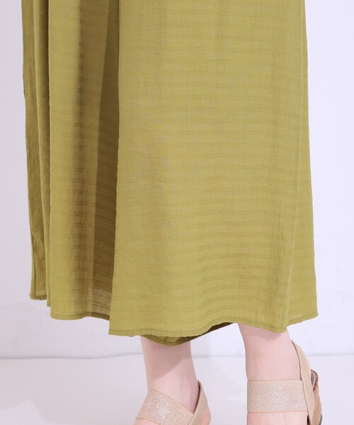 SHOO・LA・RUE（シューラルー）の「さらさらドビーイージーガウチョパンツ（その他パンツ・レディース・イエロー/ブラック/ナチュラル・04/03/02/01）」の20枚目の写真