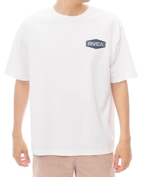 RVCA(ルーカ)の「【RVCA/ルーカ】25SS ILL HEX LOGO SS/半袖バックプリントロゴ半袖Tシャツ(Tシャツ/カットソー・メンズ・ホワイト/ブラック・MEDIUM/LARGE)」の3枚目の写真