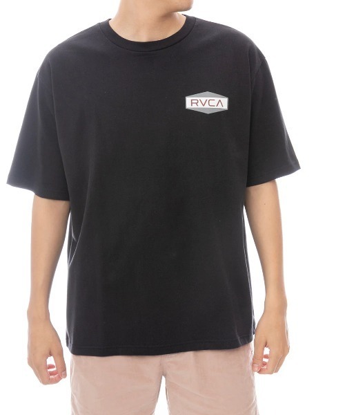 RVCA(ルーカ)の「【RVCA/ルーカ】25SS ILL HEX LOGO SS/半袖バックプリントロゴ半袖Tシャツ(Tシャツ/カットソー・メンズ・ホワイト/ブラック・MEDIUM/LARGE)」の6枚目の写真