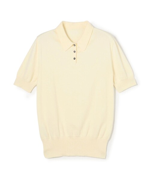 TOMORROWLAND (トゥモローランド)の「SUPER A MARKET SHORT SLEEVE POLO(ニット/セーター・レディース・レッド/ブラック/ホワイト・S)」の2枚目の写真