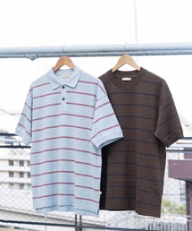 UN-USELESS（アンユースレス）の「【UN-USELESS】アンユースレス/ USL LINEN POLO KNITEE（ポロシャツ）」