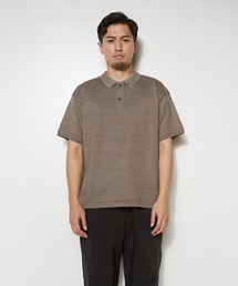 UN-USELESS（アンユースレス）の「【UN-USELESS】アンユースレス/ USL LINEN POLO KNITEE（ポロシャツ）」