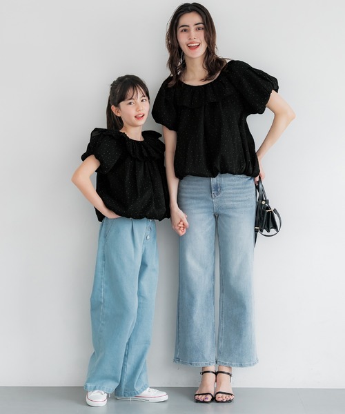 coca（coca）（コカ）の「【WEB限定セール】シアーブラウス（シャツ/ブラウス・レディース・ブラック/ドット・M/L）」の14枚目の写真