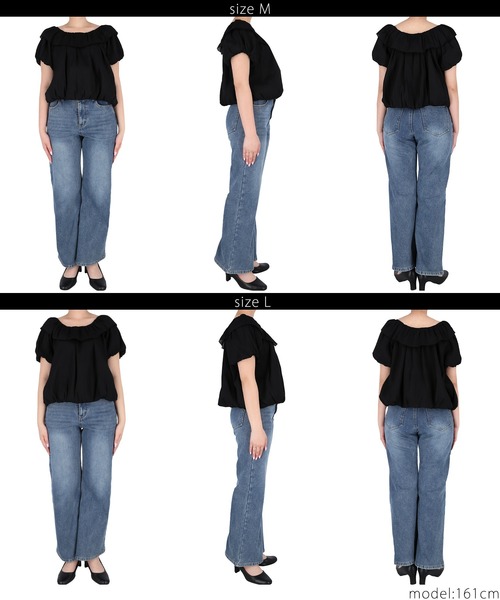 coca（coca）（コカ）の「【WEB限定セール】シアーブラウス（シャツ/ブラウス・レディース・ブラック/ドット・M/L）」の15枚目の写真