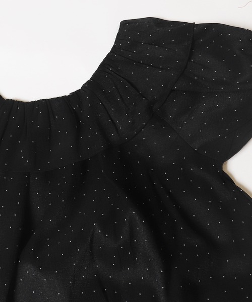 coca（coca）（コカ）の「【WEB限定セール】シアーブラウス（シャツ/ブラウス・レディース・ブラック/ドット・M/L）」の16枚目の写真