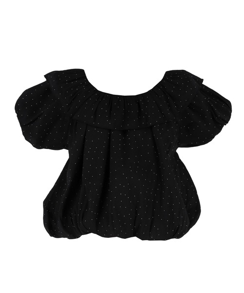 coca（coca）（コカ）の「【WEB限定セール】シアーブラウス（シャツ/ブラウス・レディース・ブラック/ドット・M/L）」の21枚目の写真