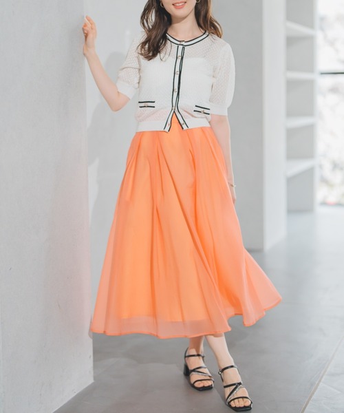 セール】2025春夏新作 シアーカラースカート（スカート）｜MISCH MASCH