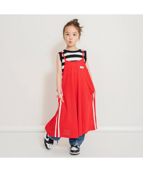 BREEZE（ブリーズ）の「【リンク/ジュニア対応】ボーダーリブタンク（タンクトップ・キッズ・ブラック/ピンク/レインボー・80/90/100/110/120/130/140）」の20枚目の写真